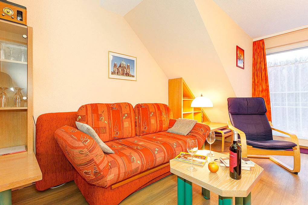 Appartement de vacances entier, Appartement de vacances pour 3 personnes avec balcon in Lobbe, Mönchgut