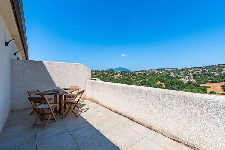 Appartement de vacances pour 4 personnes, avec jardin et balcon