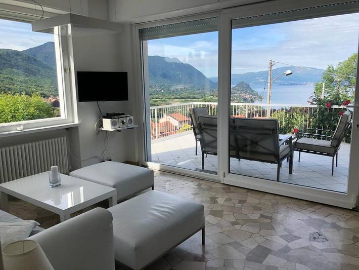 Ferienhaus für 4 Personen, mit Seeblick und Garten sowie Ausblick, mit Haustier in Brezzo di Bedero - 2