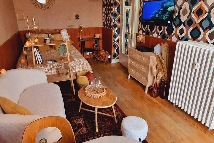 Appartement de vacances pour 2 personnes, avec balcon à Chalon-sur-Saône
