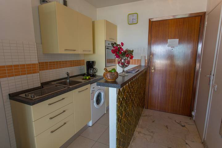 Studio für 2 Personen, mit Meerblick und Balkon in Menton - 4