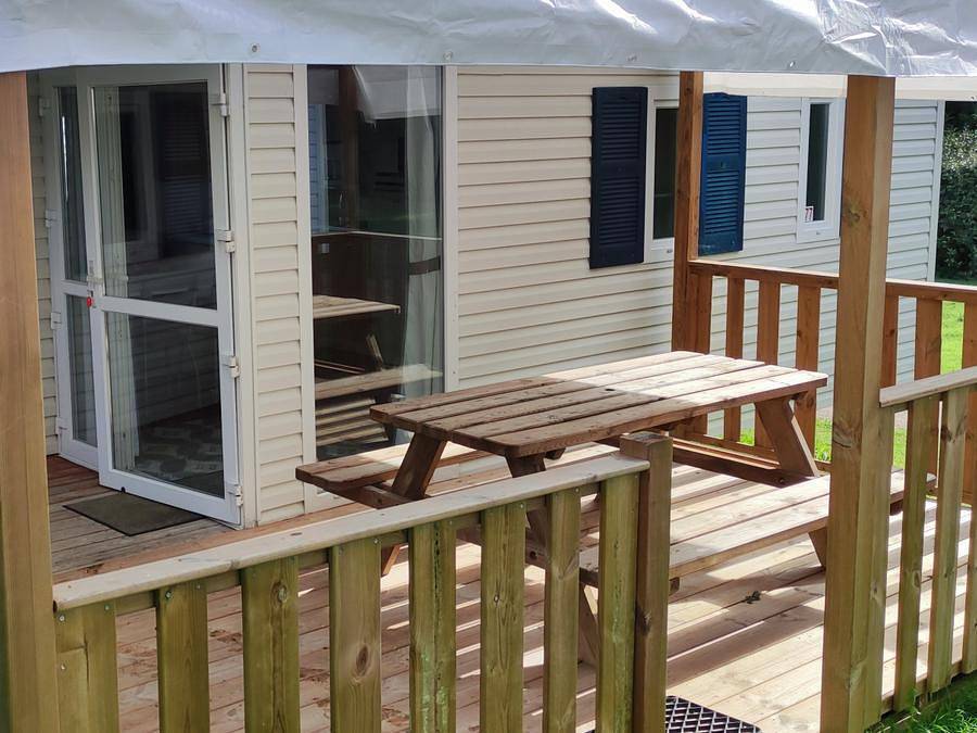 Camping de Kerisole*** - Mobilheim 4 personen - L in Scaër, Quimper und Umgebung