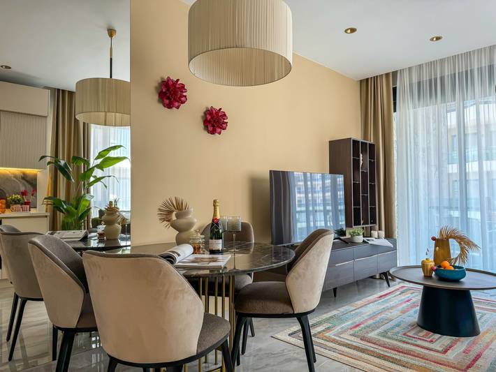 Gîte pour 4 personnes, avec sauna ainsi que piscine et balcon à Alanya - 3