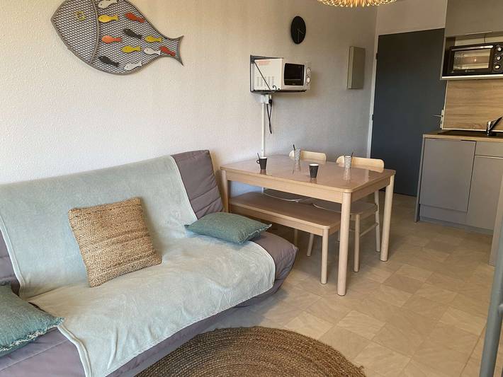 Appartement entier, Appartement 2 pièces avec parking privé au Grau-du-Roi in Le Grau-du-Roi, Côte d'Améthyste