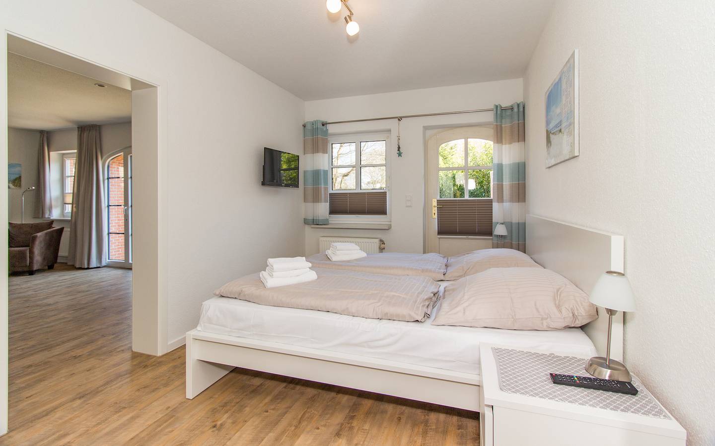 Ganze Ferienwohnung, An Bord - Kapitän's Kajüte in St. Peter-Bad, St. Peter-Ording