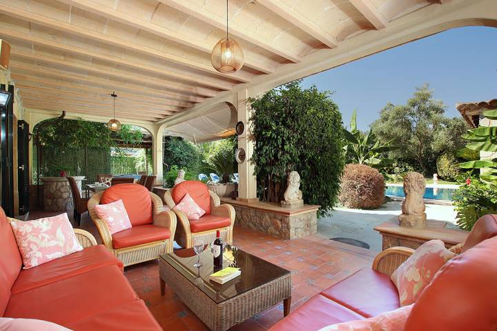 Villa für 8 Personen, mit Whirlpool und Terrasse sowie Garten in Pollença - 4