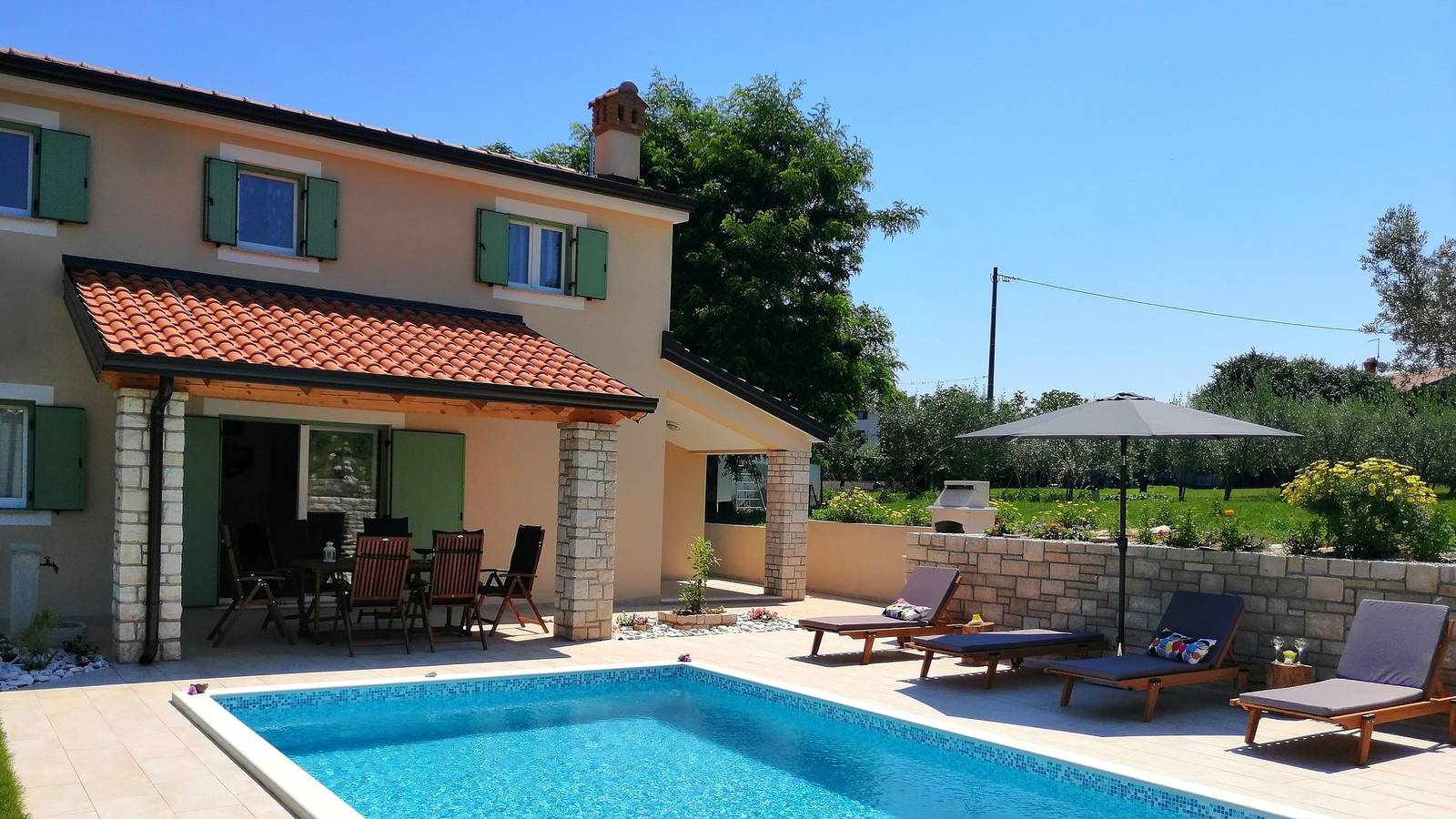 Smještaj Za Odmor za 6 Osobe u Juricani, Umag Region