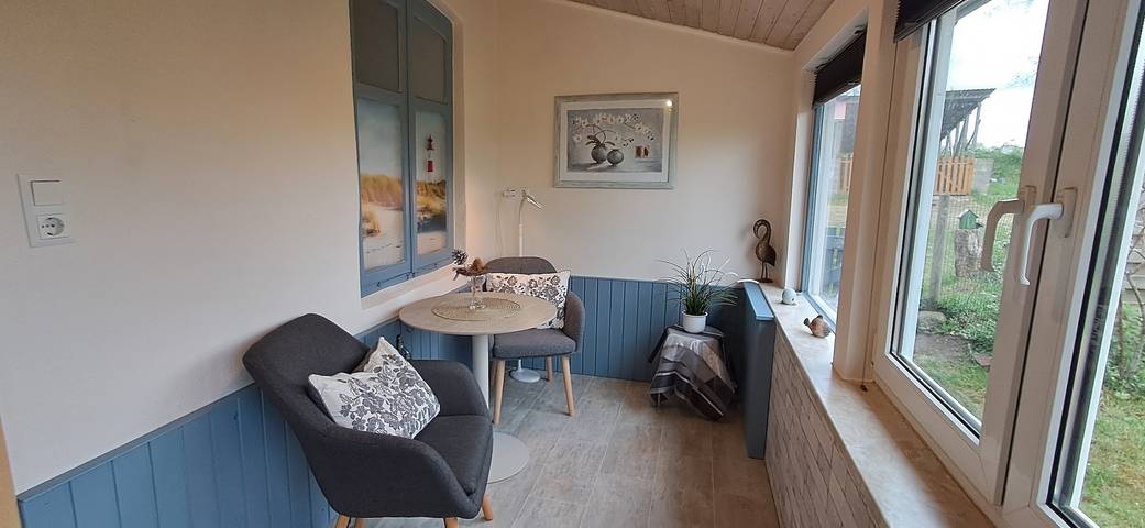 Ganze Ferienwohnung, Ferienwohnung Traudi (Hunde erlaubt) - Ferienwohnung mit eigenem Garten (Hemmoor) in Hemmoor, Cuxland