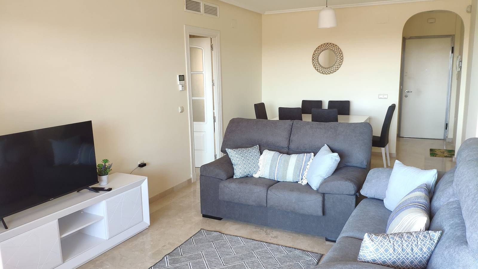 Entire apartment, 2 bedroom 2 bedroom apartment with Swimming Pool in Playa Serena (Roquetas de Mar), Roquetas de Mar
