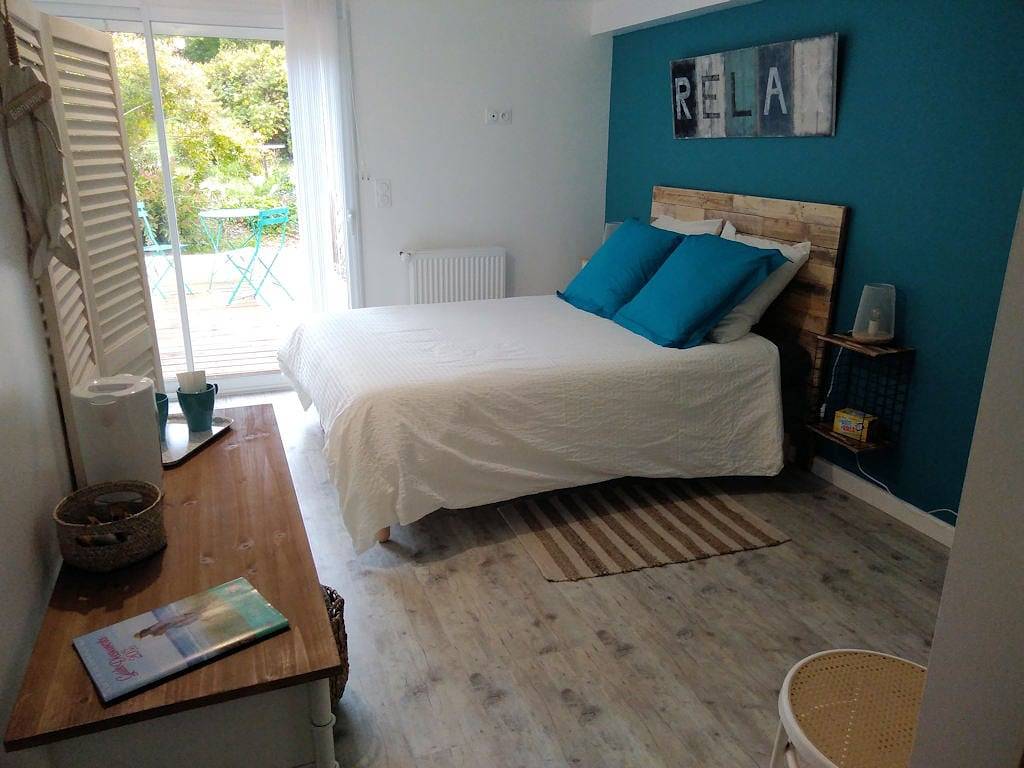 Chambres d'hôtes Kerklody - Chambre Mer in Saint-Nic, Région de Châteaulin