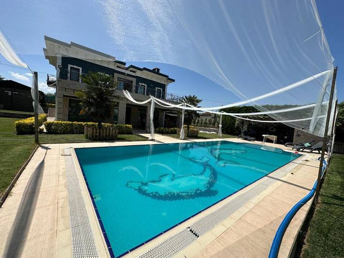 Villa pour 6 personnes, avec vue ainsi que piscine et balcon, animaux acceptés à Turquie - 2