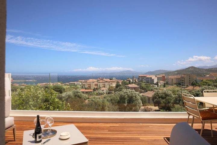 Villa pour 6 personnes, avec vue et jardin à L'Île-Rousse - 3