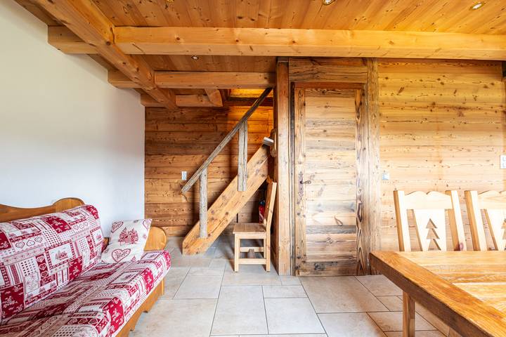 Gîte pour 8 personnes, avec jardin et sauna, adapté aux familles dans Col des Aravis - 3