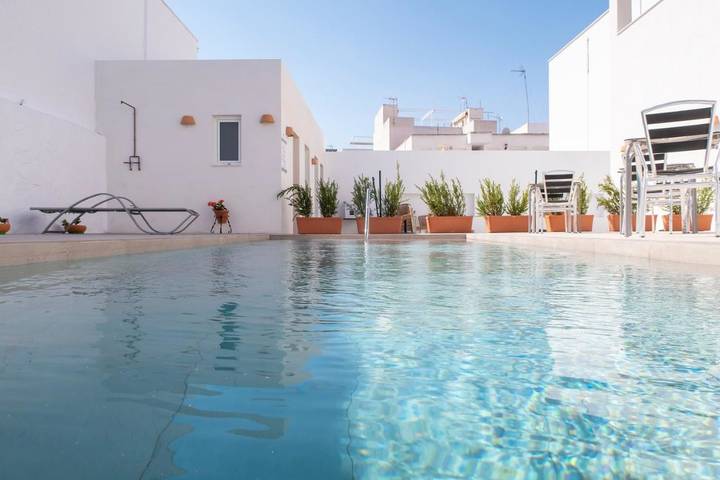 Apartamento para 2 personas, con Terraza y Piscina en Agua Amarga
