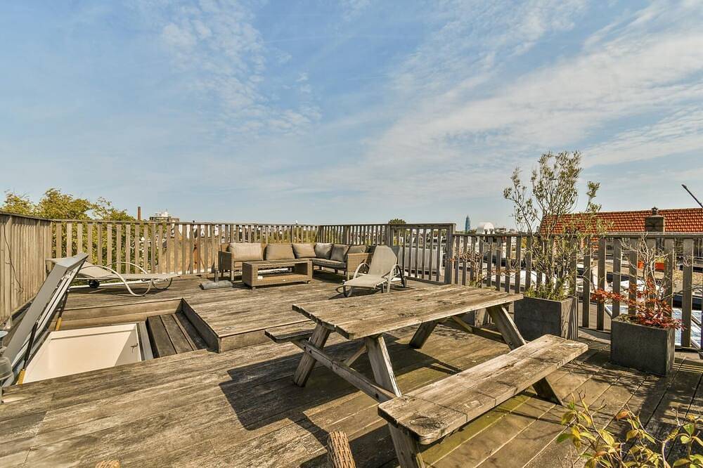 Appartement entier, Canal-View Apartment with Large Rooftop Terrace in Amsterdam Oud-West, Côte hollandaise