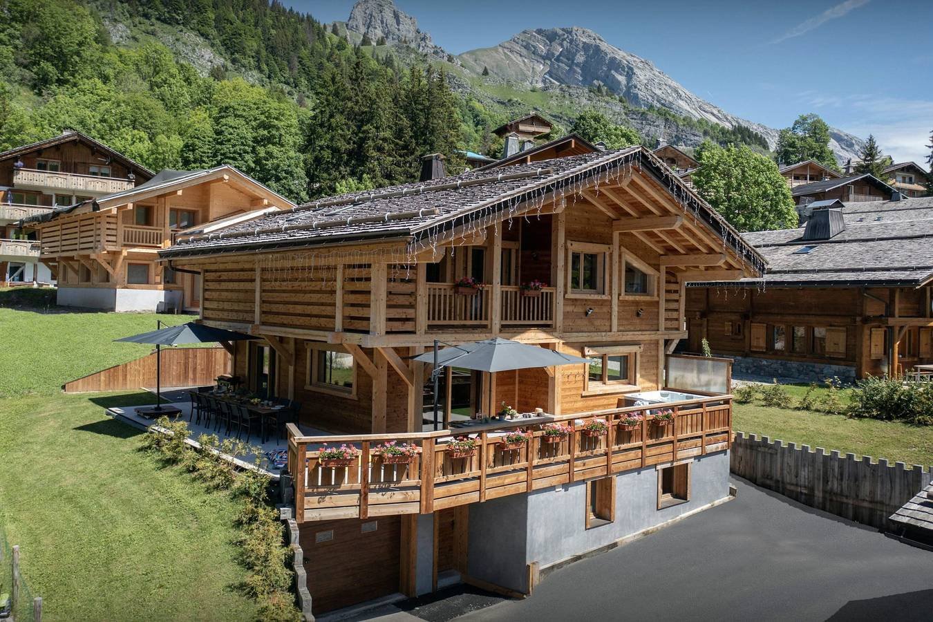 Chalet für 14 Personen mit Sauna in Le Grand-Bornand, Annecy und Umgebung