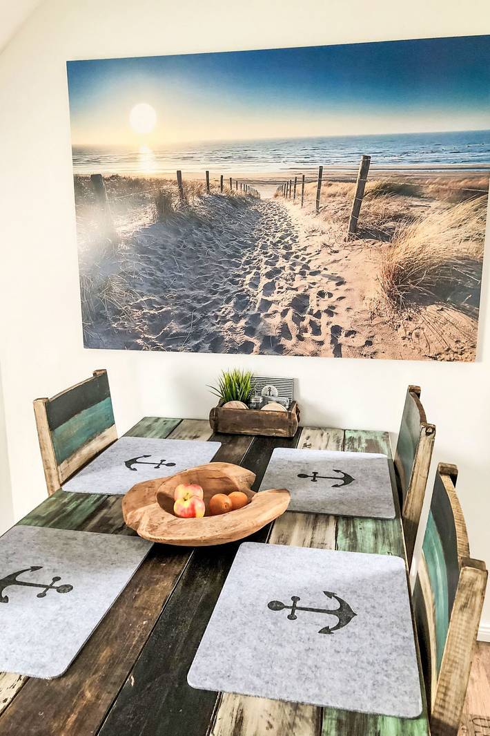 Ferienwohnung für 5 Personen, mit Terrasse und Garten in Norddeich (Schleswig-Holstein) - 4