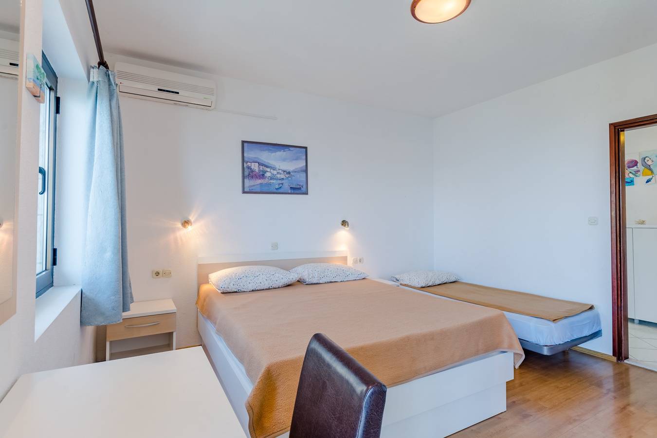 Gästehaus für 3 Personen mit Meerblick in Brela, Makarska Riviera