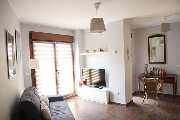 Apartamento para 6 personas, con jardín y vistas en Poo de Llanes