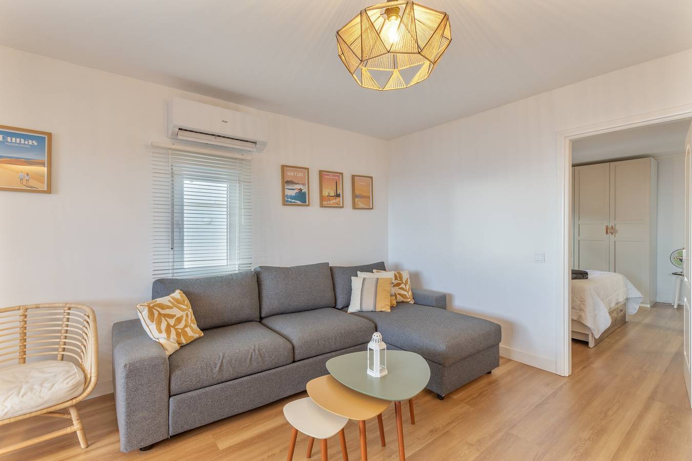 Apartamento entero, Apartamento de vacaciones 'Monterojo San Agustin Las Burras' con vistas al mar y aire acondicionado in San Agustín , San Bartolomé de Tirajana