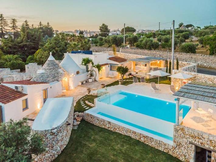 Villa 'Trulli Life' con piscina privada, Wi-Fi y aire acondicionado in Putignano, Region de Bari