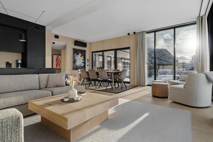 Ferienhaus für 8 Personen, mit Sauna und Ausblick sowie Terrasse, mit Haustier auf den Lofoten - 2