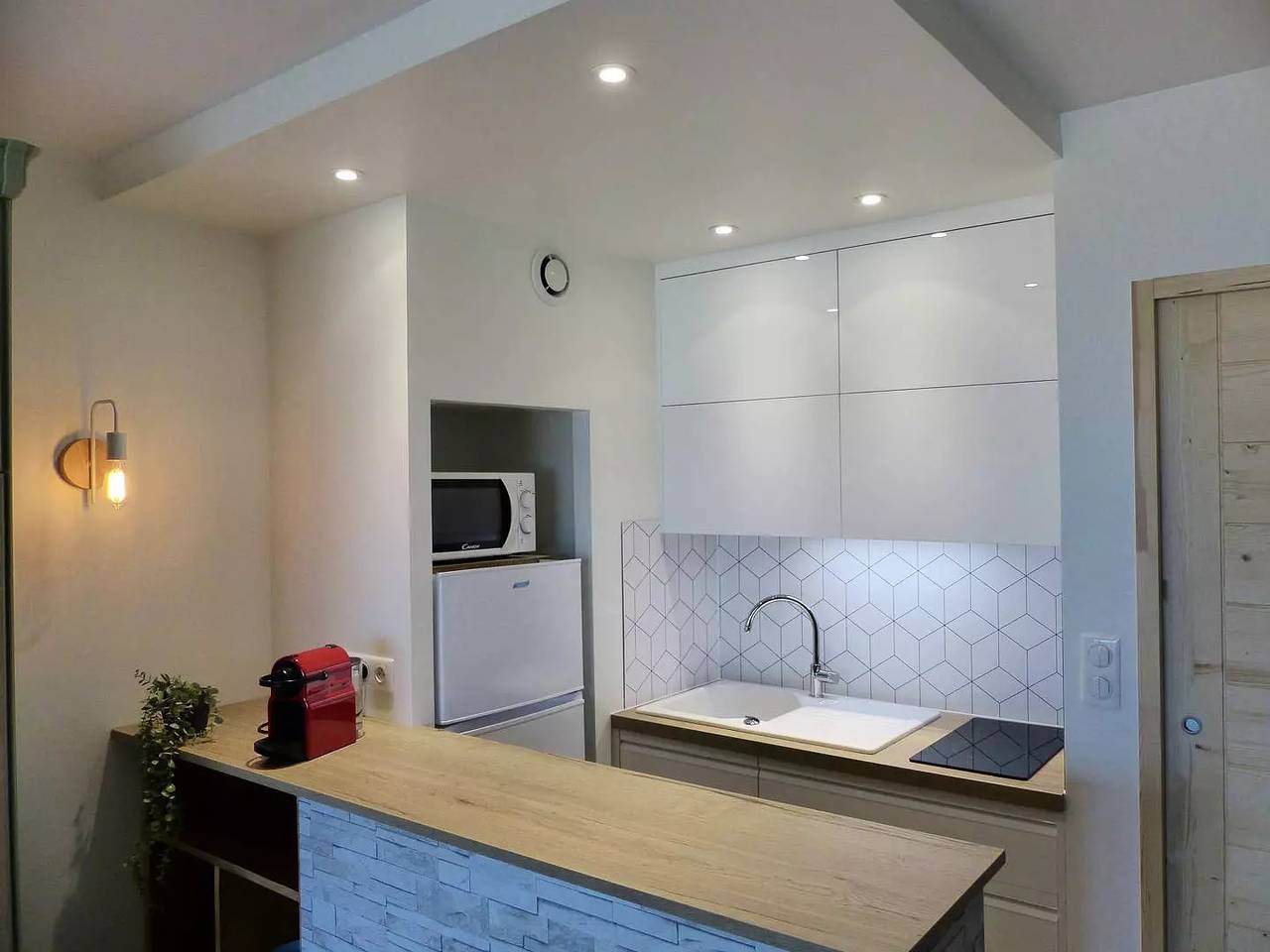 Apartamento entero, Residencia "Les Terrasses de la Dune". Apartamento para 3/4 personas con vista al mar in Capbreton, Côte d’Argent