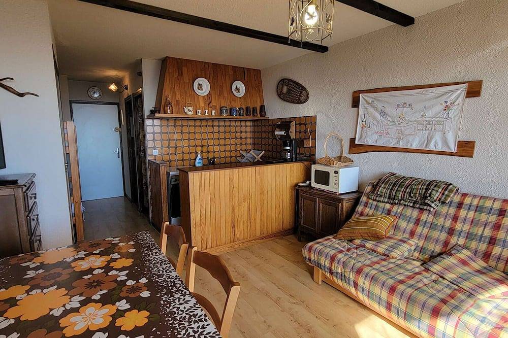 Ganze Wohnung, Studio 4 Pers - Ski/Wandern zu Fuß - Südbalkon in Saint-Michel-de-Chaillol, Nationalpark Écrins