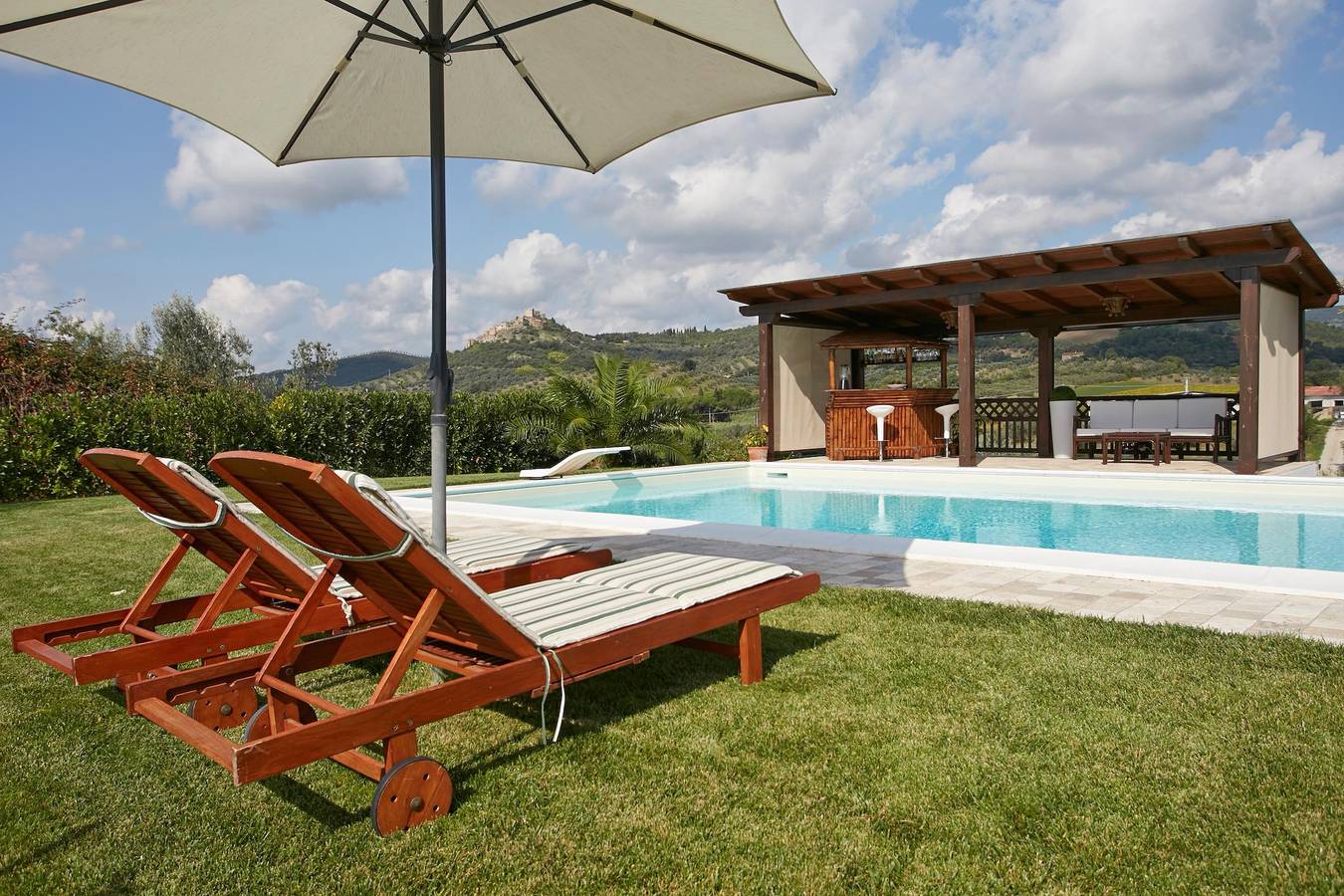 Ferienhaus mit exklusivem Pool in der toskanischen Maremma in Roccastrada, Grosseto Provinz