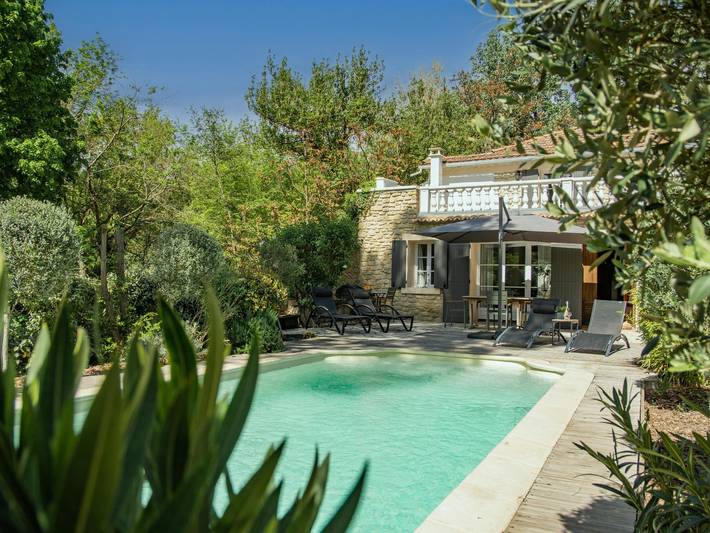 Ferienhaus für 6 Personen, mit Terrasse und Garten in Carpentras
