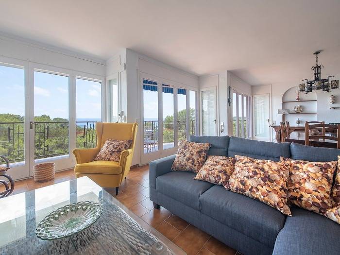 Ferienhaus für 8 Personen, mit Pool und Meerblick sowie Garten und Balkon in La Móra - 4