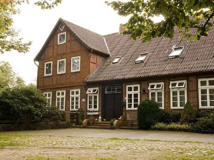 Apartament wakacyjny dla 3 osób, z Ogród i Widok na jezioro w Pustać Lüneburska