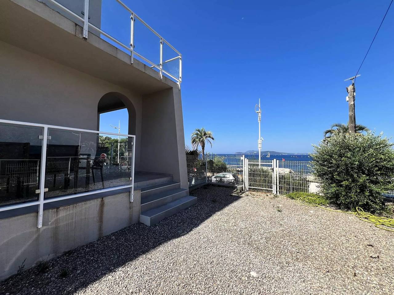 Ganze Wohnung, Klimatisiertes Apartment für 6 Personen mit Meerblick - Le Pradet in Le Pradet, Toulon Region