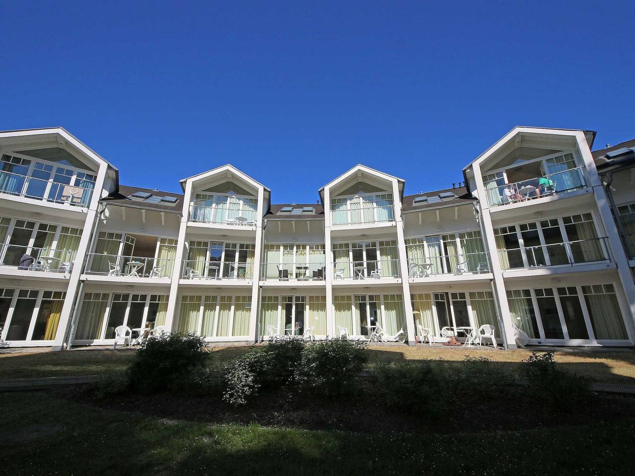 Ganze Ferienwohnung, Appartementanlage Villa Granitz ca. 200m Strandentfernung in Göhren, Rügen