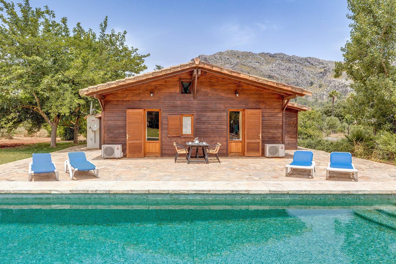 Ländliche Finca "L'Hort Nou" mit Pool, Garten und Bergblick in Torrent de la Vall d'en Marc, Pollença
