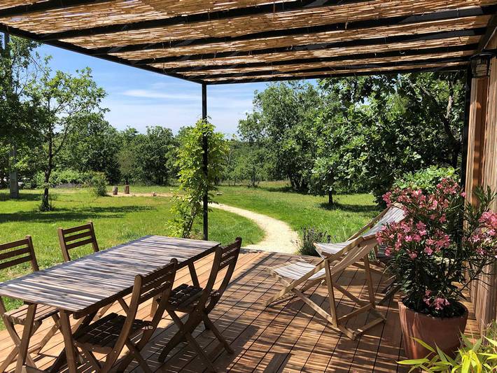 Studio pour 4 personnes, avec piscine ainsi que terrasse et jardin dans le Lot - 2