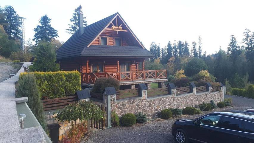 Domek letniskowy dla 8 osób, z Balkon i Jacuzzi oraz Taras i Ogród w Tatrzańska Łomnica