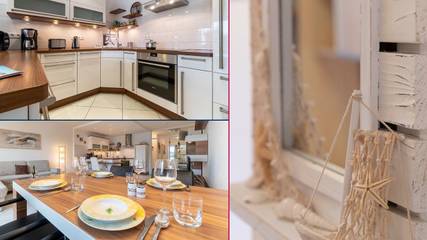 Ferienwohnung für 4 Personen, mit Garten und Sauna, mit Haustier auf Föhr