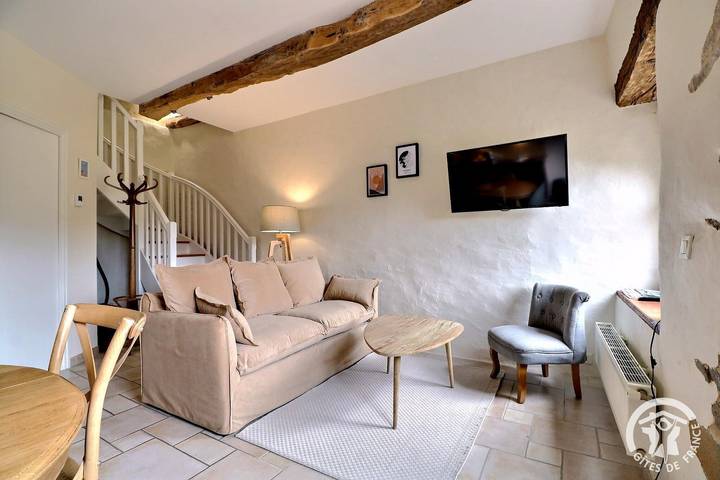 Gîte pour 3 personnes, avec Terrasse ainsi que Jardin et Vue à Saint-Jouan-des-Guérets - 4