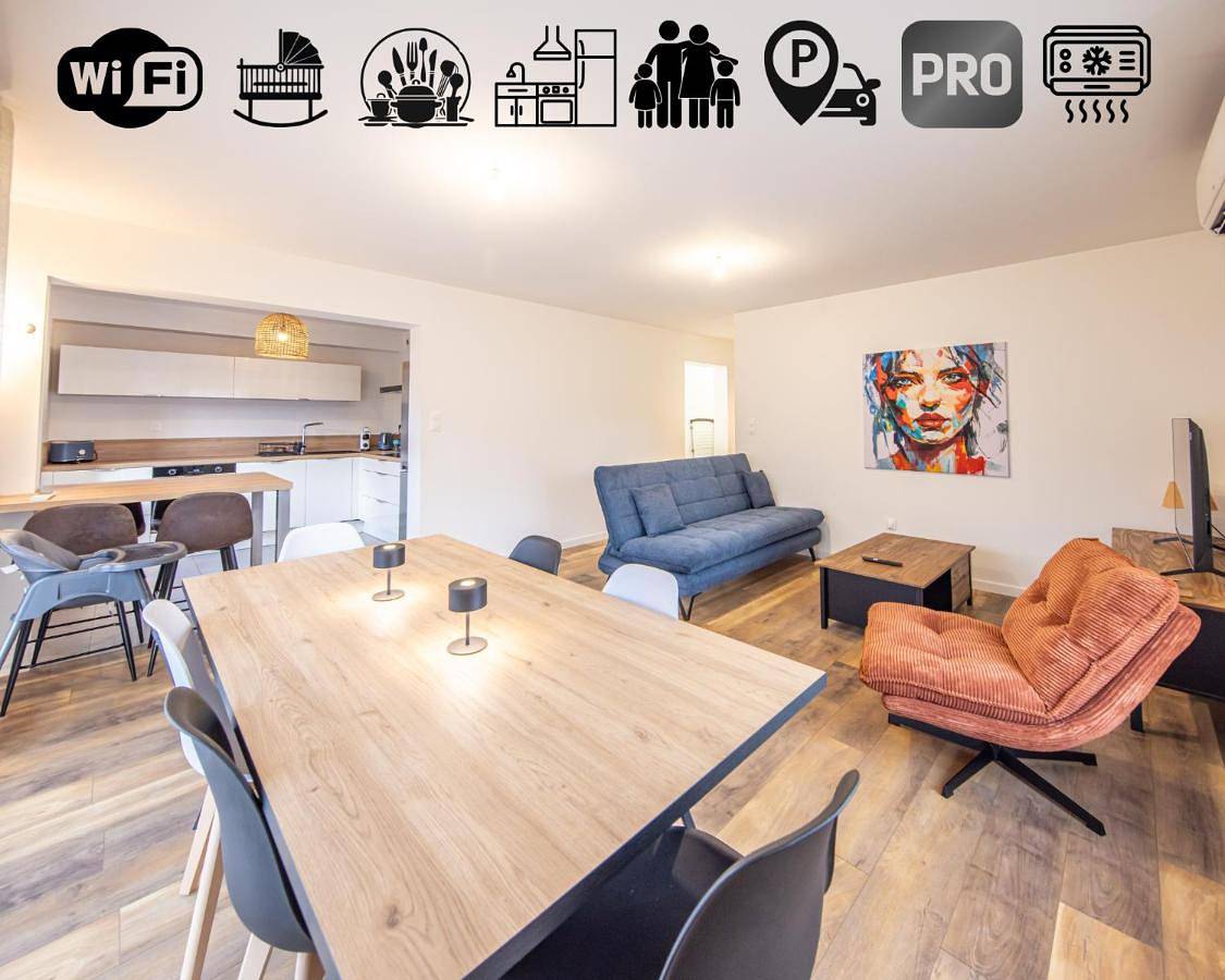 Appartement entier, Two-Bedroom Apartment in Houdemont, Région de Nancy