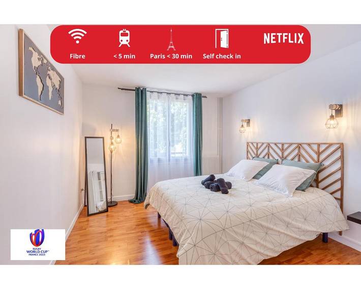 Location de vacances pour 4 personnes à Choisy-le-Roi