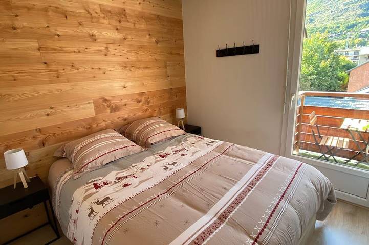 Ganze Wohnung, Cosy apartment with mountain views in Briançon, Serre Chevalier
