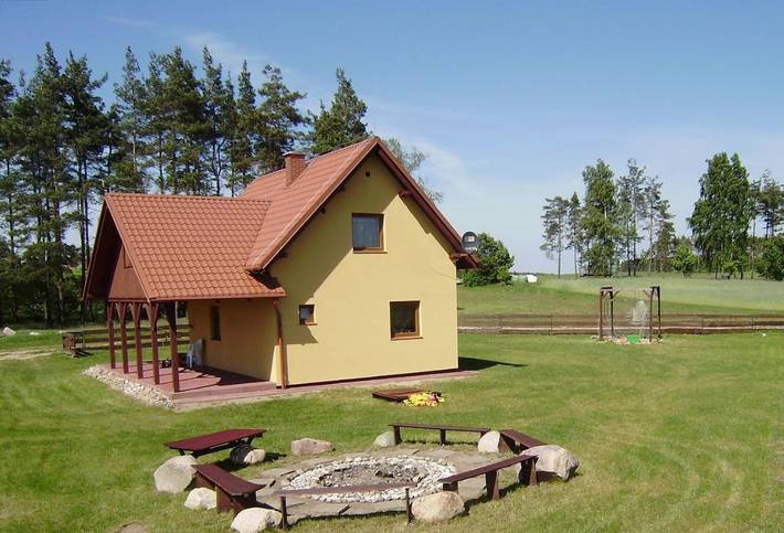 Dom dla 6 osób, z Taras i Ogród oraz Basen i Widok w Wiele