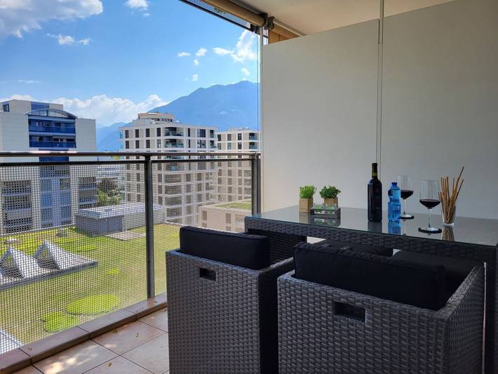 Appartamento per 4 persone, con balcone in Svizzera