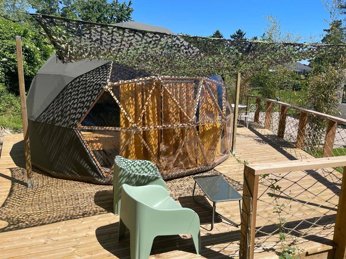 Dôme Nature & Jaccuzi au Bluegrassranch in Krautergersheim, Région de Sélestat-Erstein