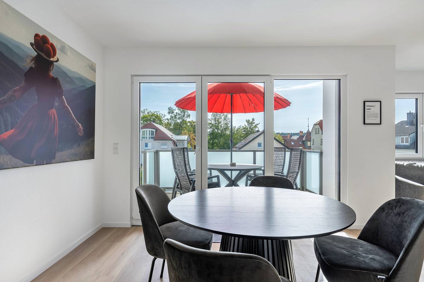 Ganze Wohnung, Neue Wellness Wohnung mit Sauna, privater Terrasse, Balkon und Wlan in Königsfeld im Schwarzwald, Mittlerer Schwarzwald