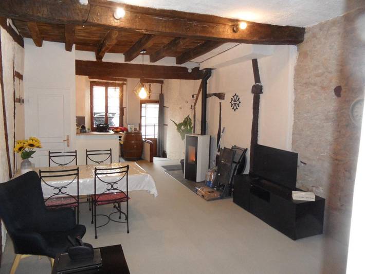 Gîte pour 4 personnes, avec terrasse, animaux acceptés