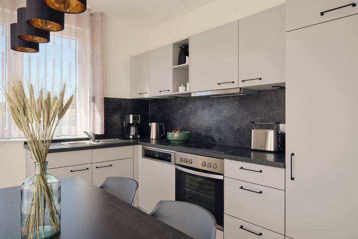 Ferienwohnung für 4 Personen, mit Balkon und Balkon/Terrasse sowie Garten und Sauna im Stettiner Haff - 4