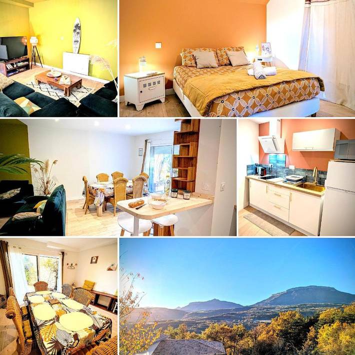 Gîte pour 3 personnes, avec jardin et vue, animaux acceptés à Châteauvieux (Hautes-Alpes) - 2