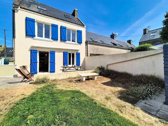 Location de vacances pour 6 personnes, avec jardin dans Plage Kerminihy